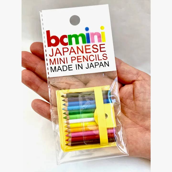 BCmini - Wholesale Pencil - 21612 Asst Mini Pencils in Pouch Display-123