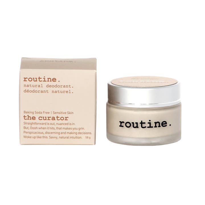 Routine - Wholesale Deodorant - Women's - Baking Soda Free - The Curator 58g Deodorant JAR2