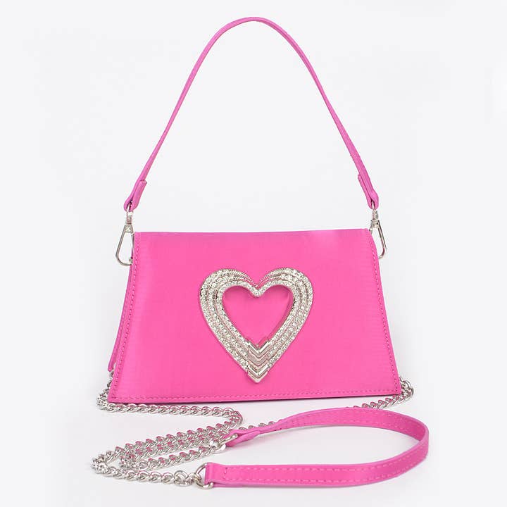 3AM BY H&D ACCESSORIES - Wholesale Clutch Bag - Women's - HPC5962 SATIN TOP HANDLE PARTY CLUTCH