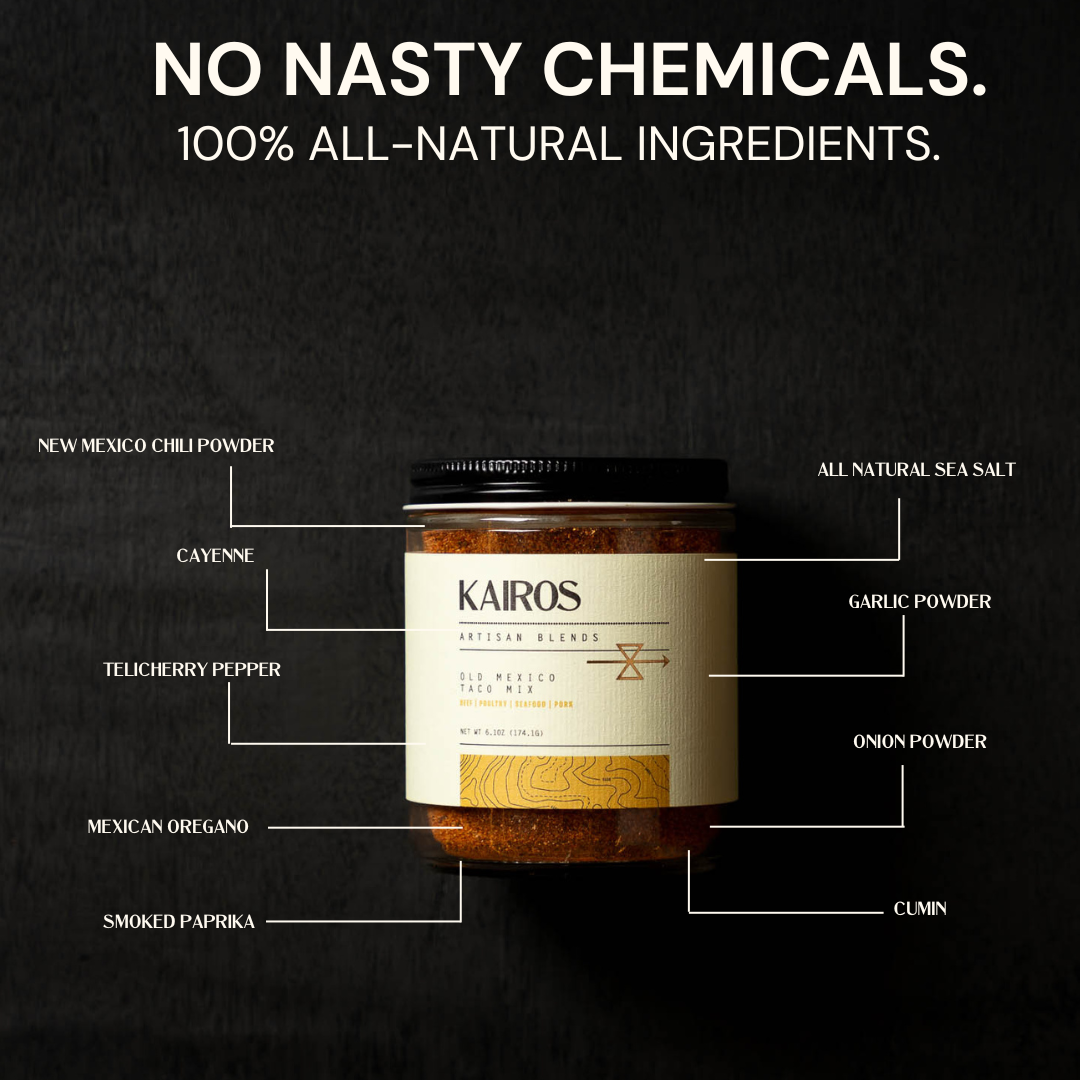 Kairos Artisan Blends - Wholesale Dried Spice Mix - Old Mexico Taco Mix1