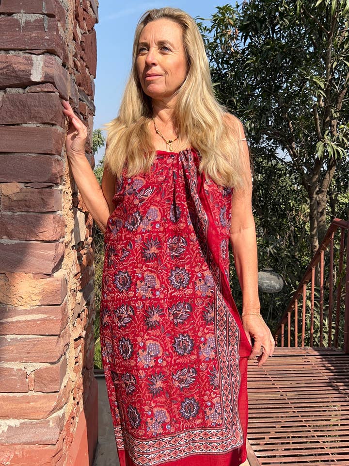 Sarong, pareo, bomuldssjal og strandtørklæde - ny kollektion 2025 for engroshandel hos Aurobelle Ibiza