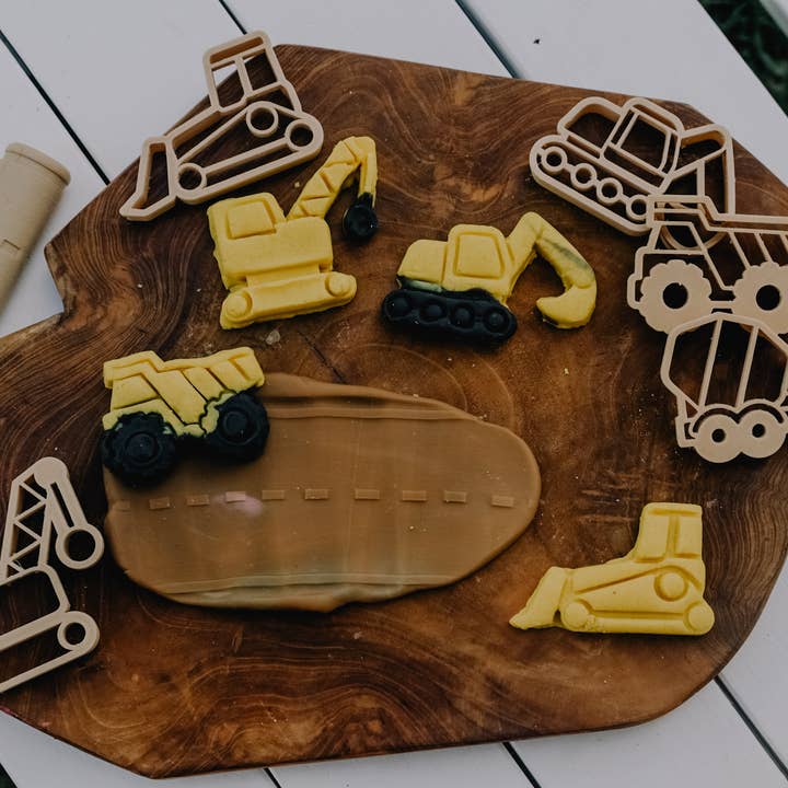 Kinfolk Pantry - Wholesale Toy Set - Kids - Construction Cutter Set - Eco Playdough Tool9