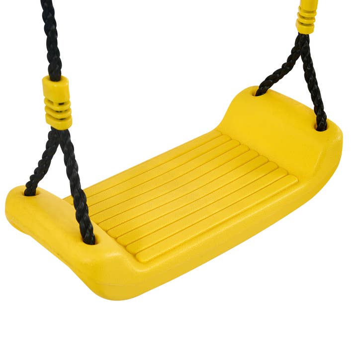 Orange County Decor - Wholesale Swing Set - Xns093 Rinbow Colour Interesting Three Swingset With Textilene Swing And Tree Swing Disc Metal Plastic Safe Swing Seat 550Lbs For Outdoor Playground For Age 3 Blue Green Steel7