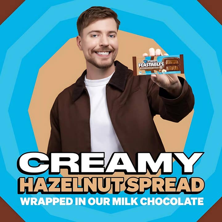 SureShot - Wholesale Chocolate - NEW! Feastables Chocolate Hazelnut Cups - 2.12 oz (Copy)4