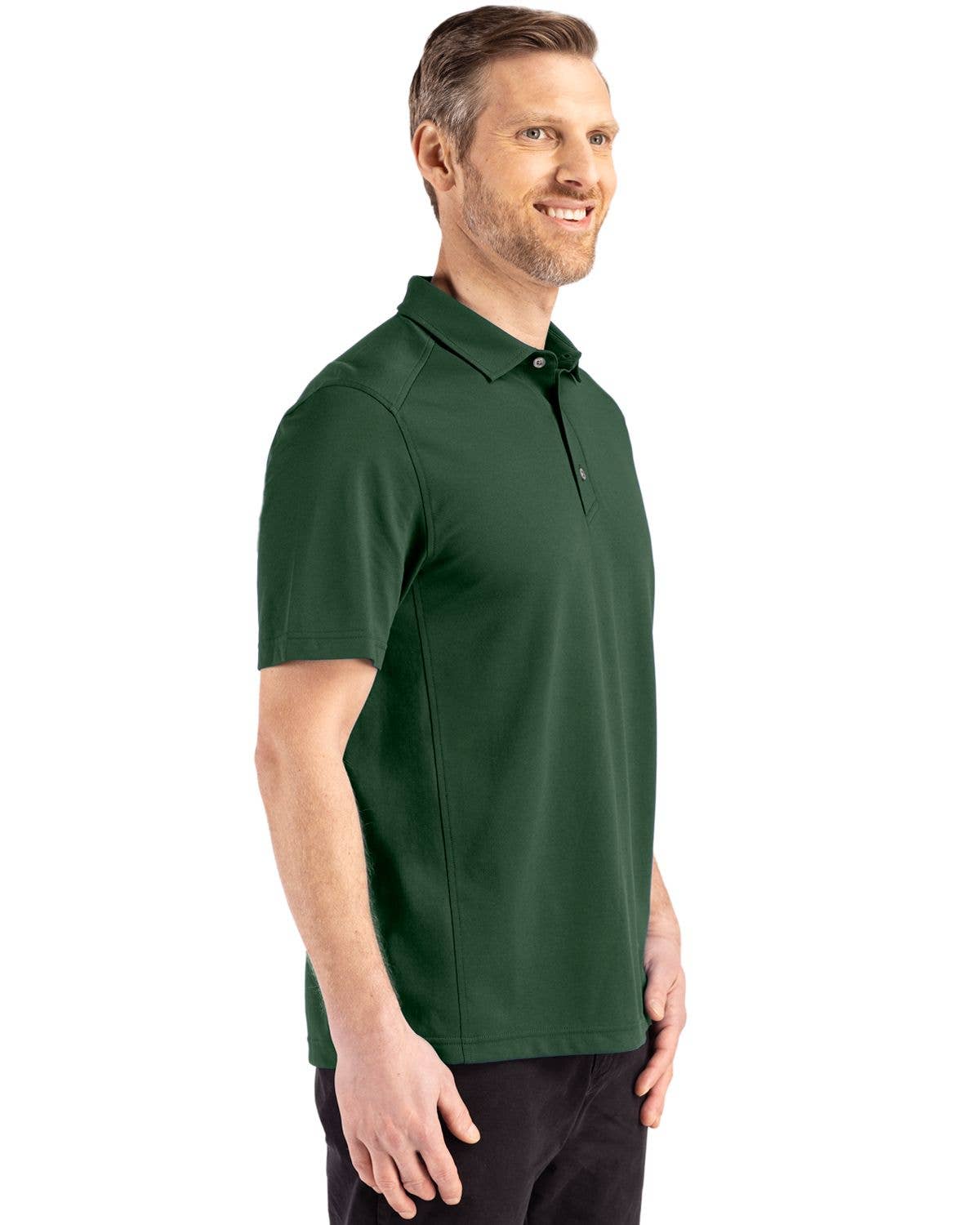 Cutter & Buck - Wholesale Polo - Men's - Cutter & Buck Advantage Refresh Mens Tri-Blend Pique Polo21