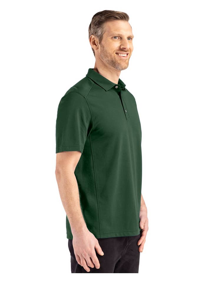 Cutter & Buck - Wholesale Polo - Men's - Cutter & Buck Advantage Refresh Mens Tri-Blend Pique Polo21