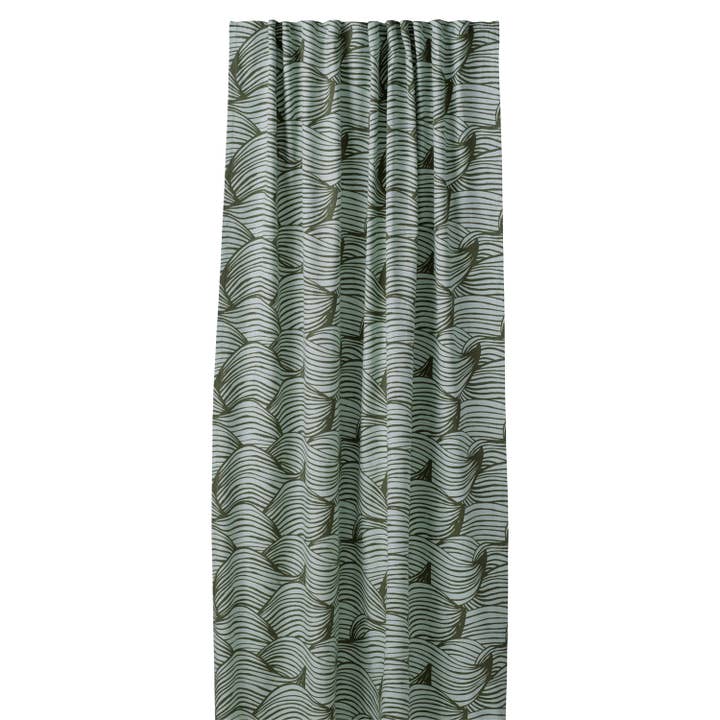 Spira of Sweden – wholesale Gardin – WAVE gardin 310 142x310 cm - Grön
