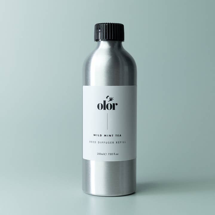 Ricarica per diffusore di tè alla menta selvatica per la vendita all'ingrosso da parte di OLOR