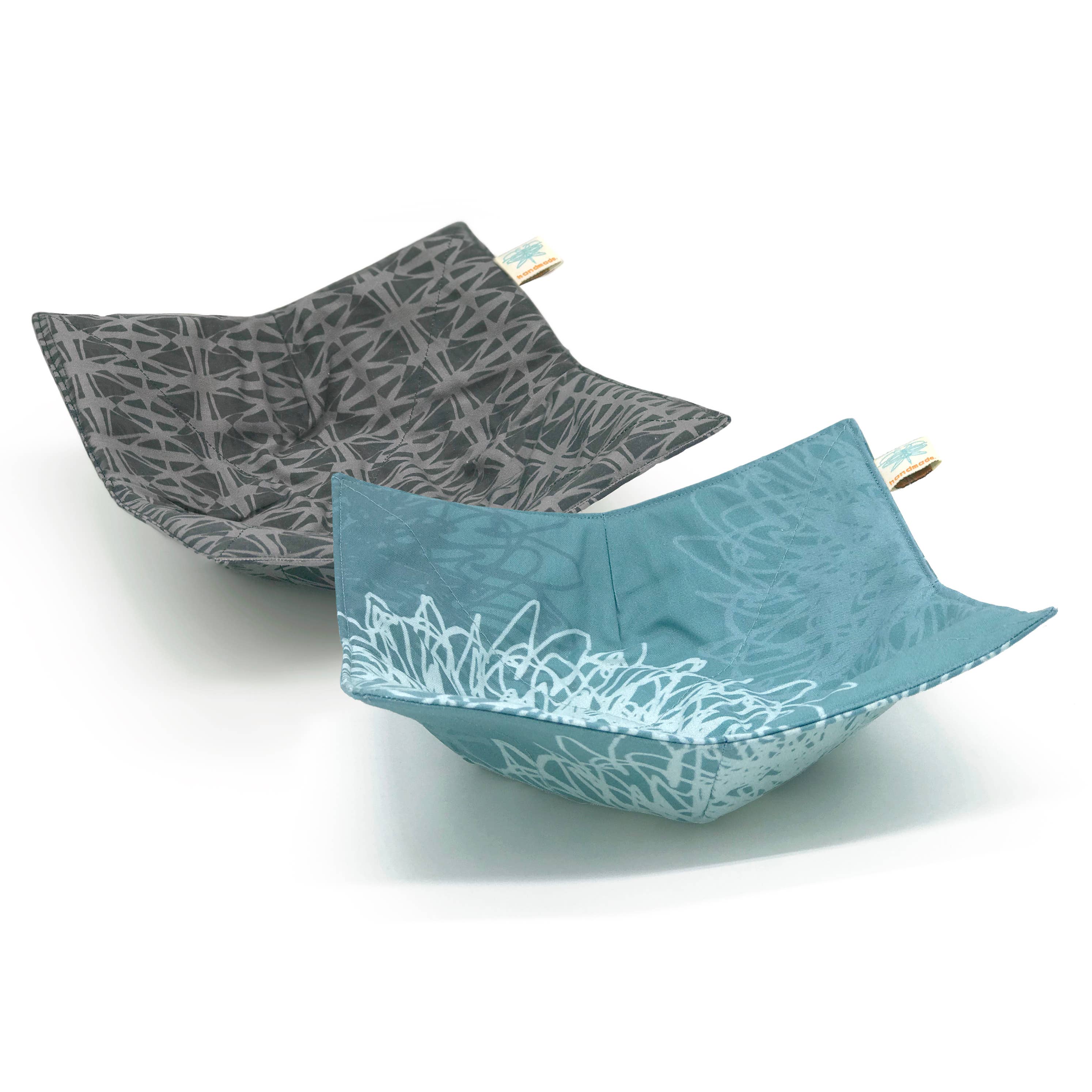 Shawn Sargent Designs - Vendita all'ingrosso Guanti da forno/Presine - Porta ciotola per microonde in vetro colorato nero9