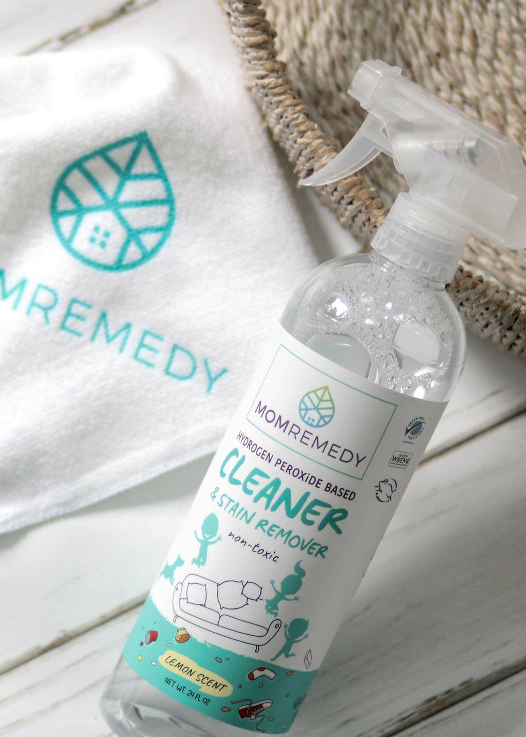 MomRemedy - Vendita all'ingrosso Detergente multisuperficie - Detergente e smacchiatore a base di perossido di idrogeno - 710 ml7