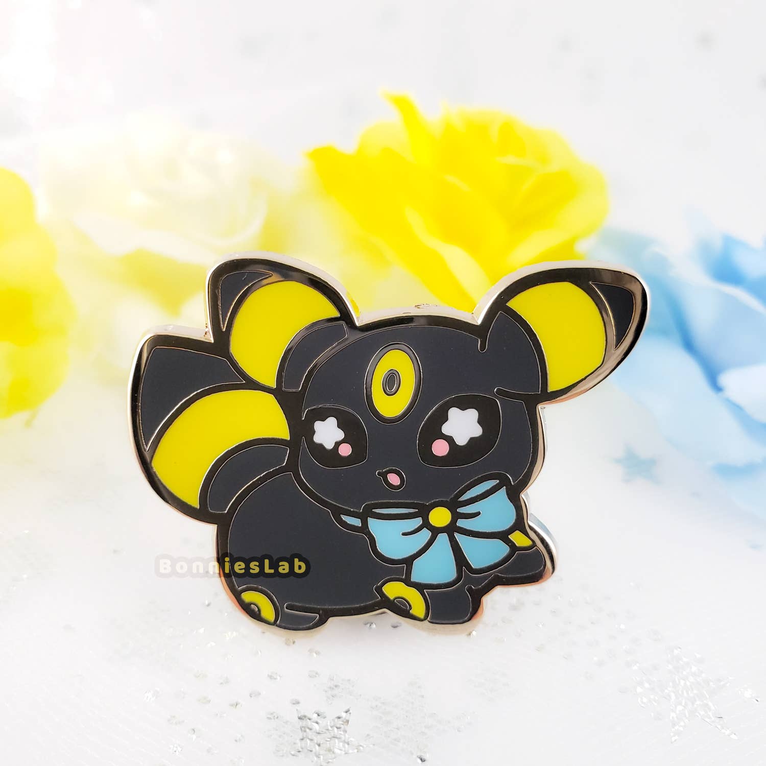 Bonnies Lab - Vente Épinglettes/boutons - Épinglette en émail Chibi Umbreon0