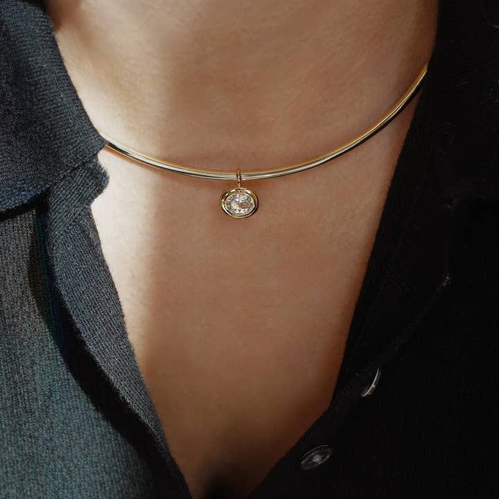 Mod + Jo - Wholesale Individual Charm/Pendant - Marla Sapphire Bezel Charm1