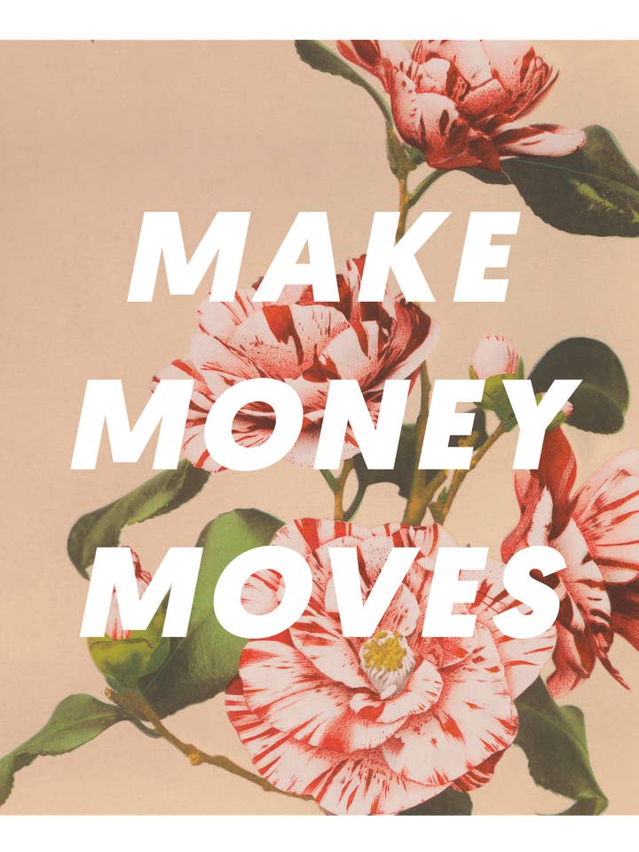 Penge Flytter Art Print for engroshandel hos STUDIO DIMANCHE