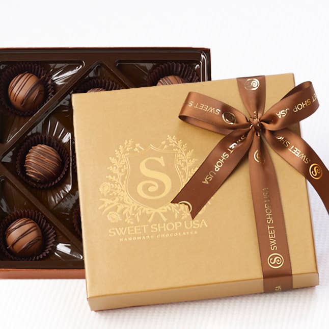 4.5oz 9pc Chocolate Truffles Signature Collection for wholesale by Sweet Shop USA
