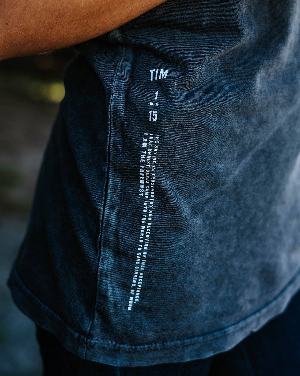 In God We Must - Wholesale Screen Printed T-Shirt - Unisex - 'Jesus Saves' Premium Tee8