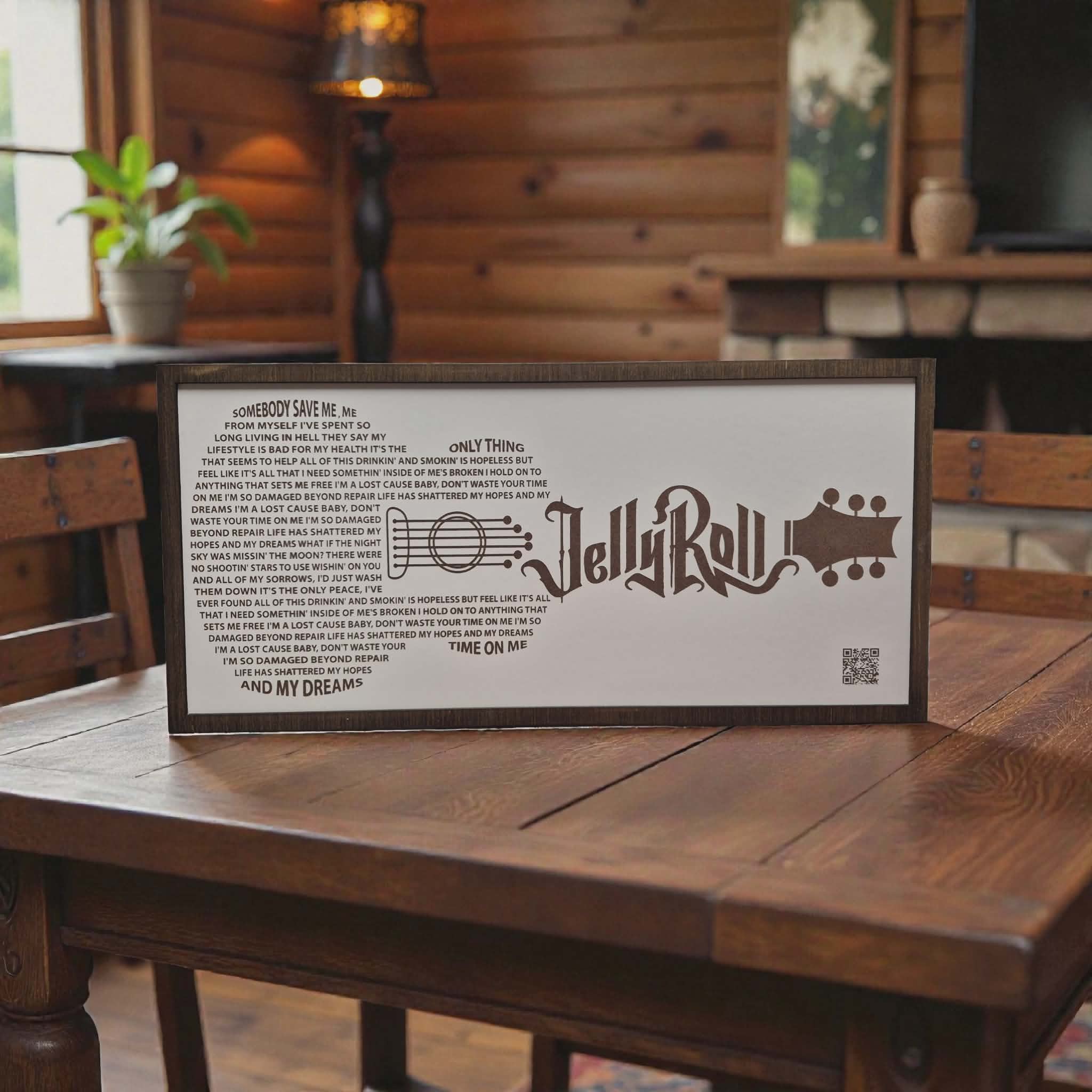 Crates Etc - Wholesale Sign - Jelly Roll, gifts, mental, Unique, Bar Sign, western, unique