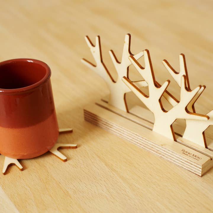 Reine Mère - Wholesale Coasters - Coaster and coaster - Underwood (made in France)2