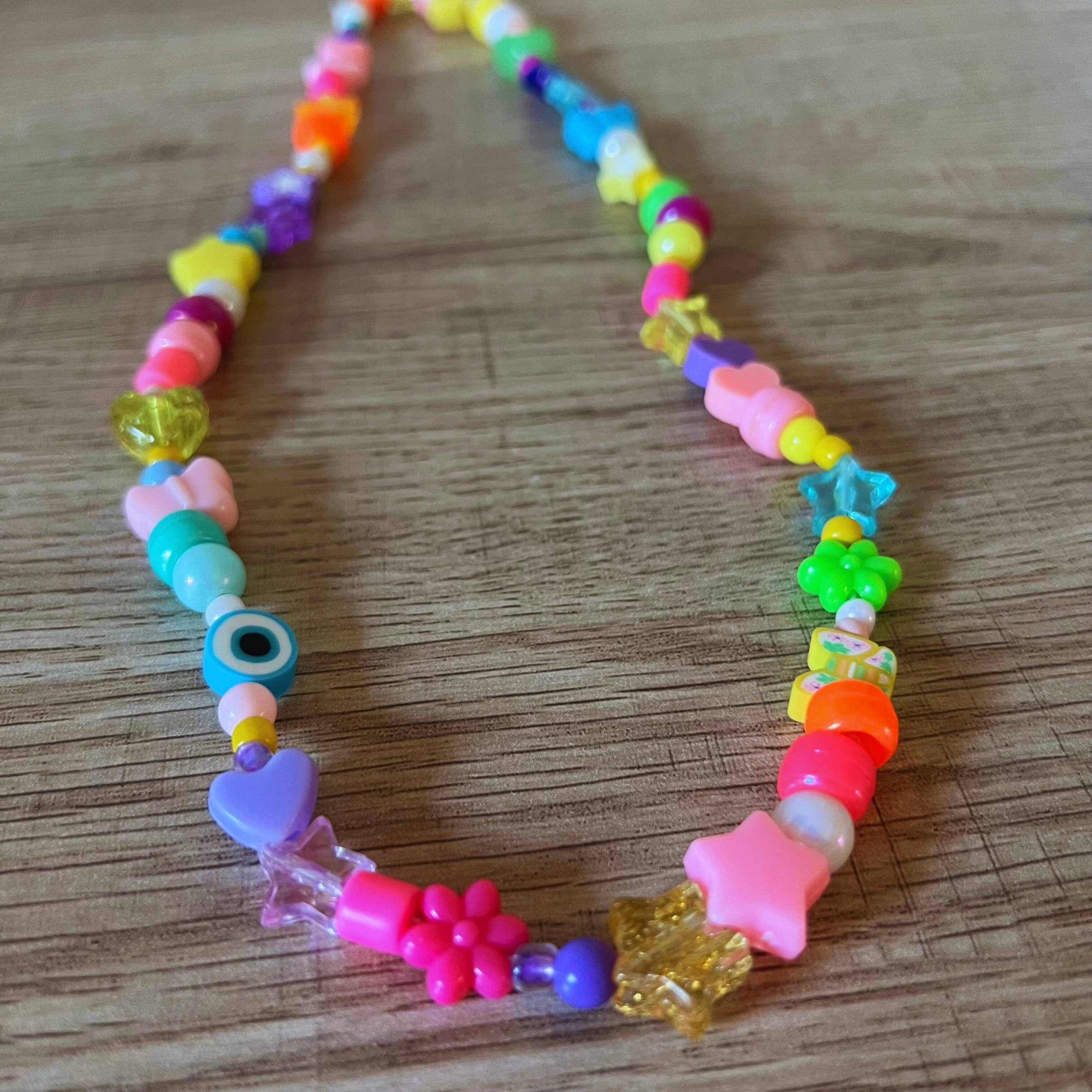 Wake and Make - Wholesale Kids Necklace - Kids - Kitschy Beaded Necklace6