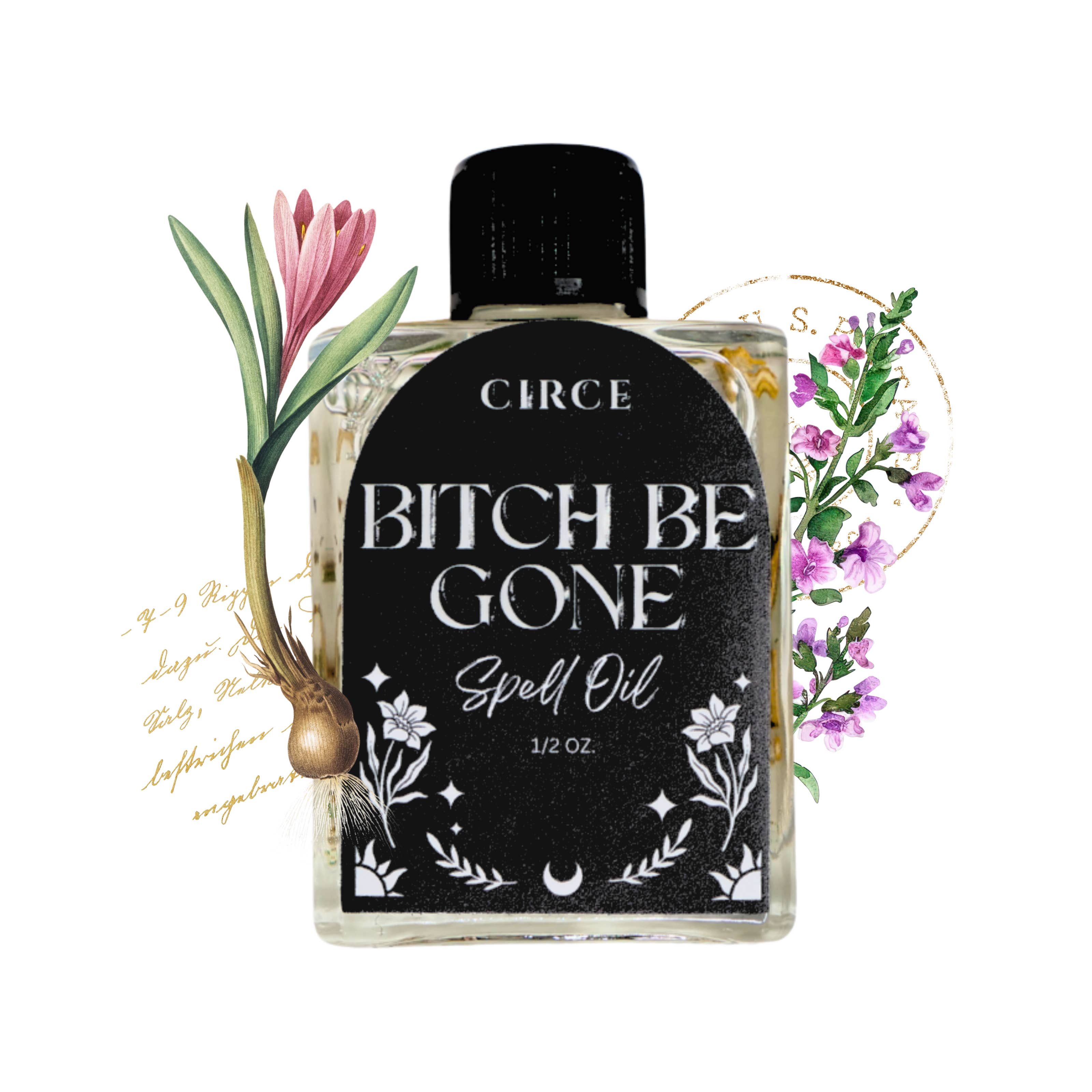 CIRCE - Wholesale Essential oil - Bitch Be Gone Spell Oil – Anointing Ritual Oil for Banishing & Protection | Spiritual Apothecary Blend