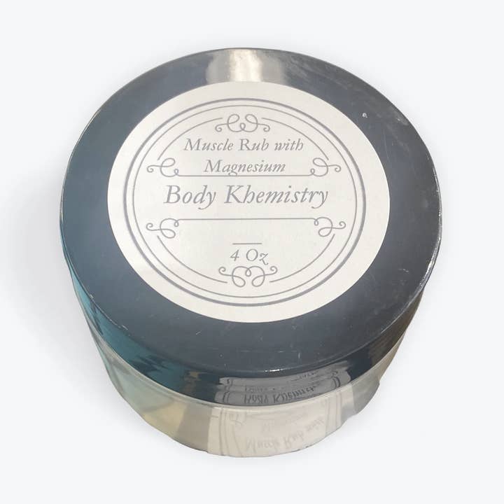 Magnesium Muscle Rub 4 oz for wholesale by Body Khemistry