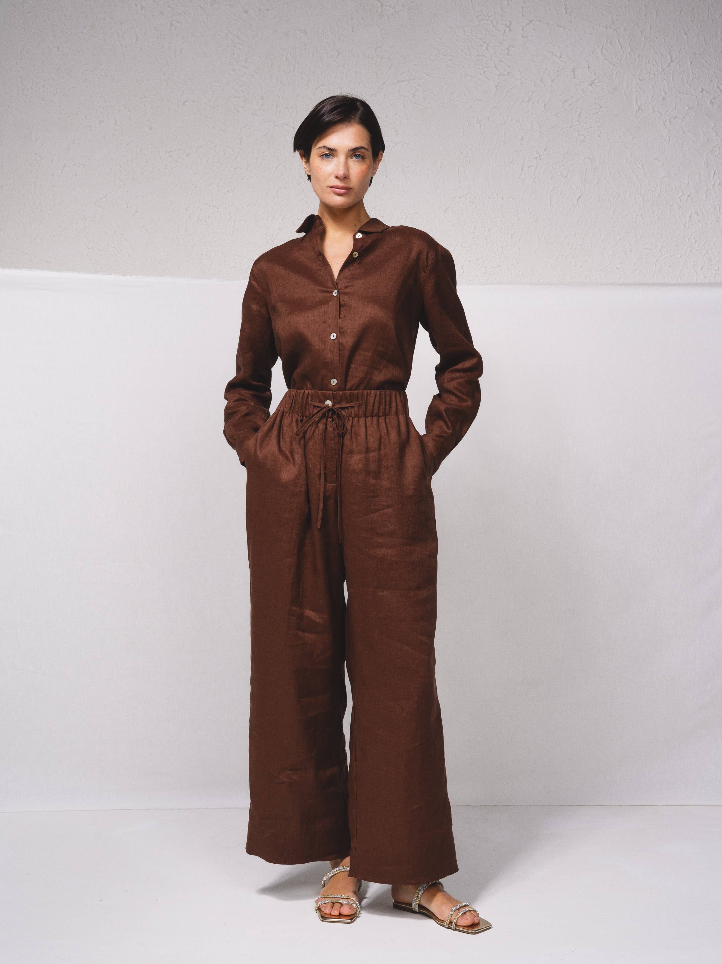 SMF - Wholesale Pants - Women's - 259635 - Linen pants8