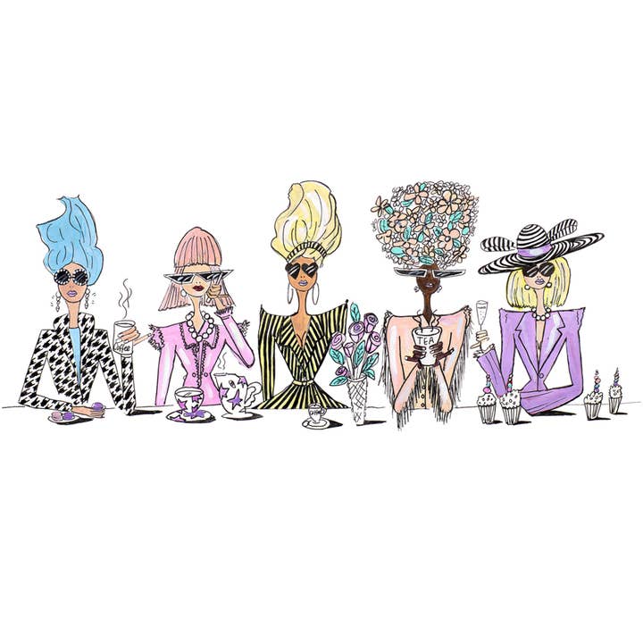 FABULOSO EM ESTAMPA DE ST TROPEZ por atacado de Charlotte Posner