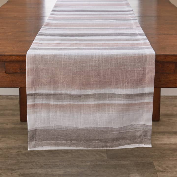Sweet Pea Stripe Table Runner 72"L for wholesale by Split P