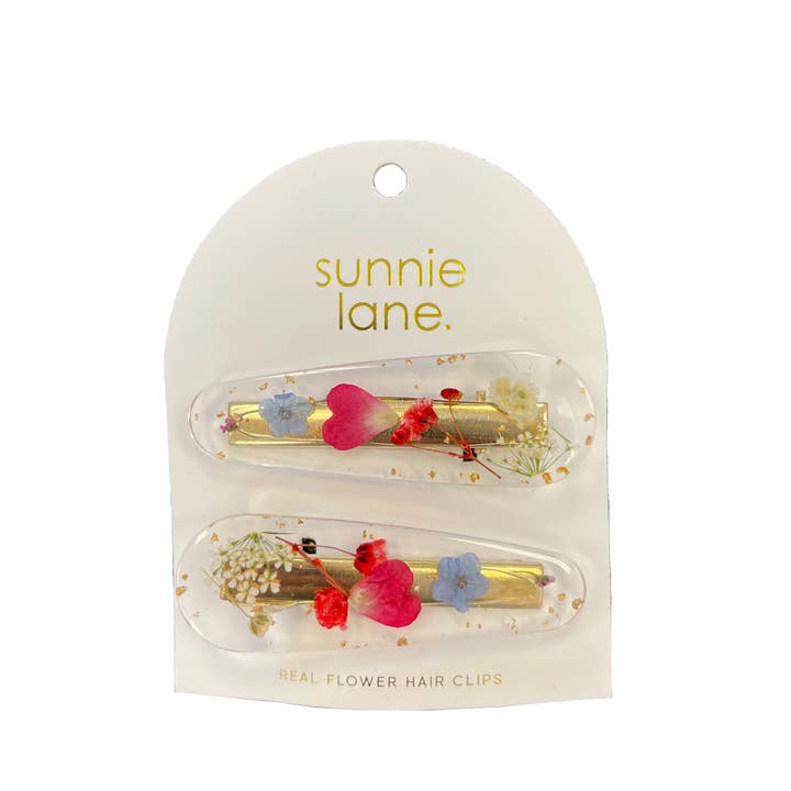 Sunnie Lane – wholesale Hair clip – Women’s – Flower Hair Clip - Real Pressed Flowers1