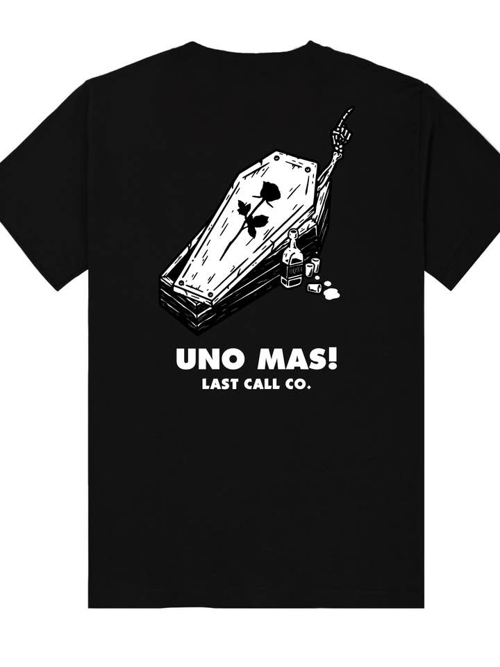 Last Call Co. T-shirt a manica corta CLASSICS Uno Mas per la vendita all'ingrosso da parte di Last Call Co.