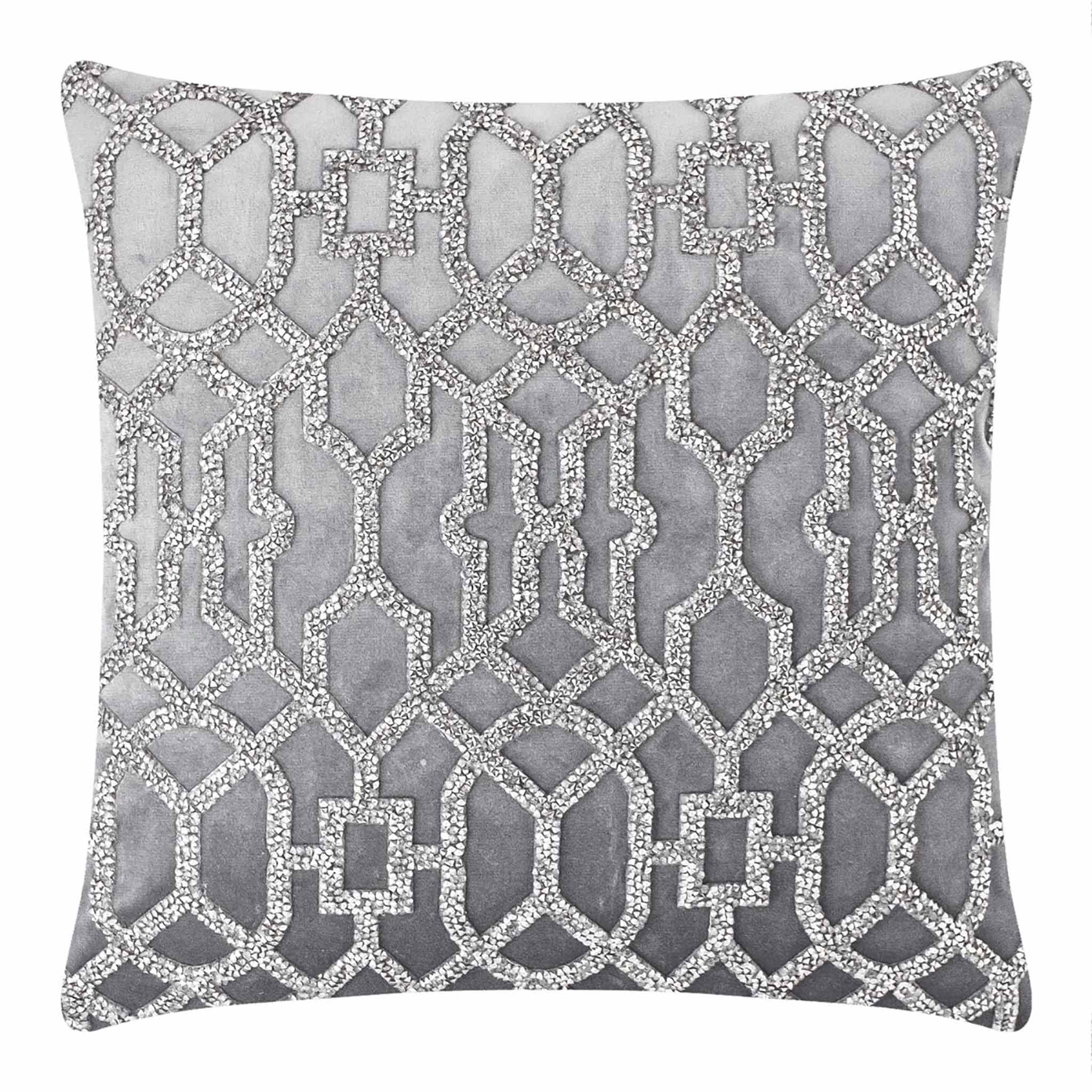 Sparkles Home - Vente Coussin décoratif - Coussin Lattice en strass21