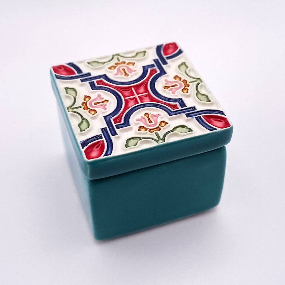 Tejo Shop - Wholesale Decorative Box - Azores Islands Ceramic Box0