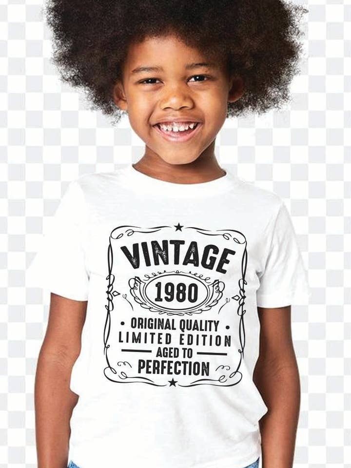 L1326 - VINTAGE grafisk t-shirt för wholesale av KNOCK ON THE STYLE