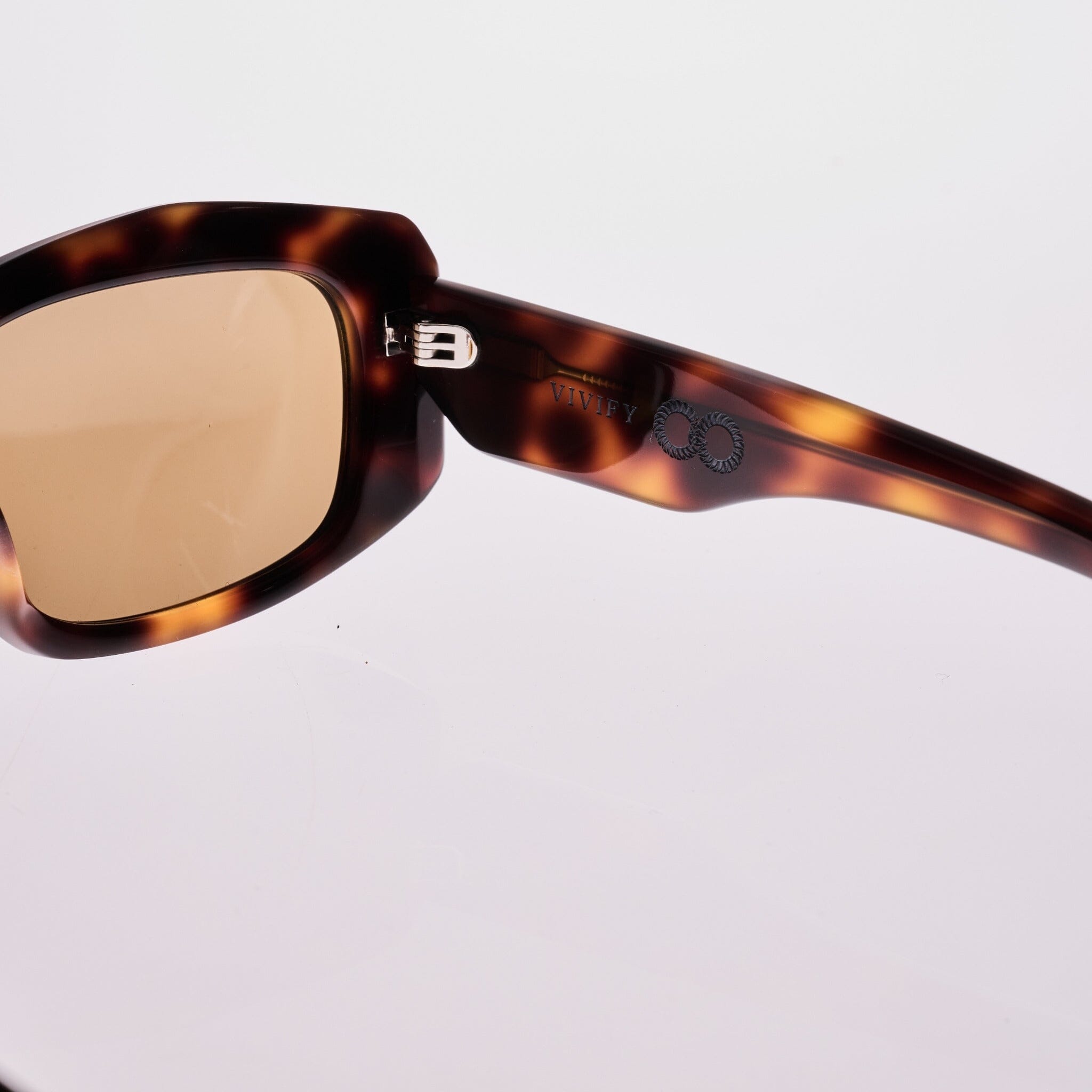 Childe Eco Eyewear - Wholesale Sunglasses - Women's - VIVIFY Gloss Autumn Tort | Amber Bio Lens2