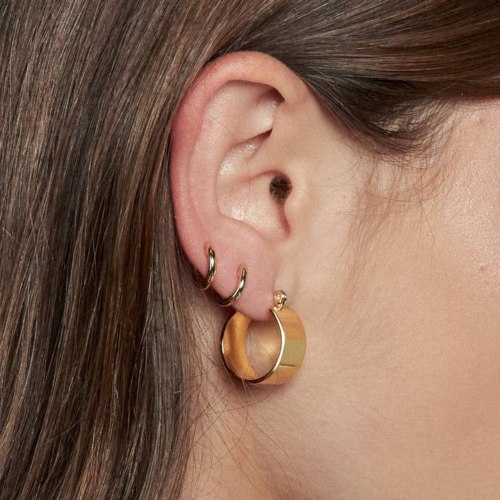 Positano Hoops- Gold for wholesale on Faire