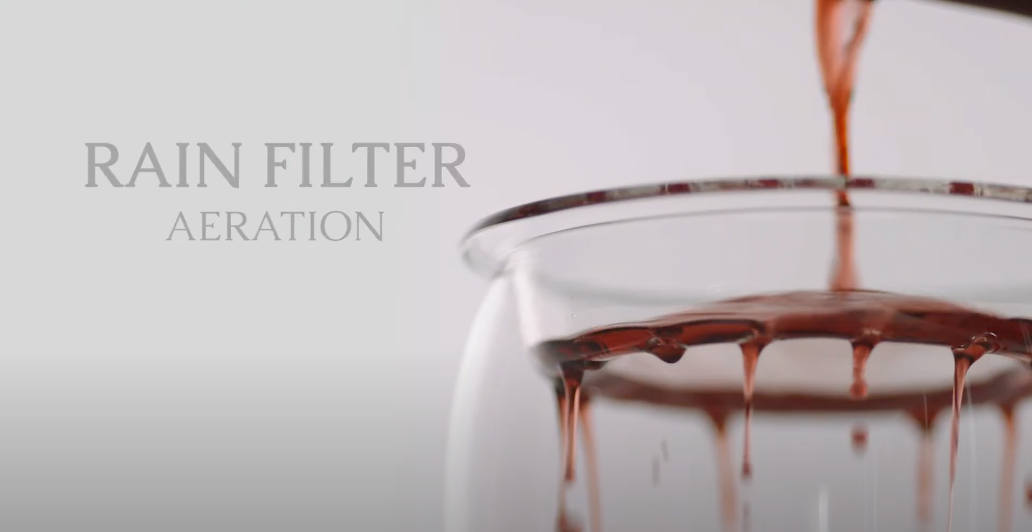 VINOTIVE - Vente Aérateur de vin - Distributeur de vin ventilé Vortex Tower Tritan® Edition3