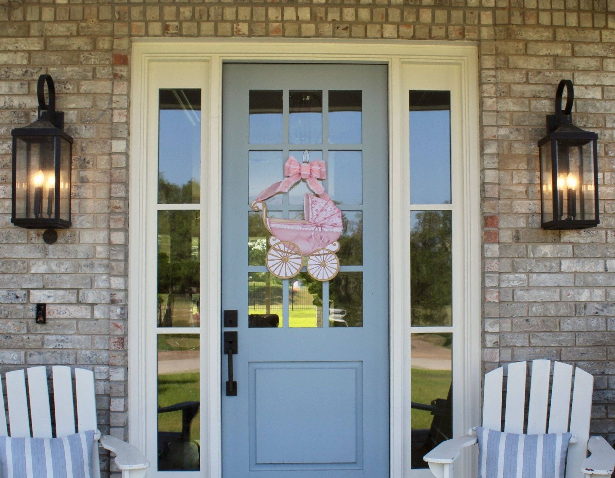 Front Porch Elegance - Wholesale Door Hanger - Welcome Baby- Door Hanger6