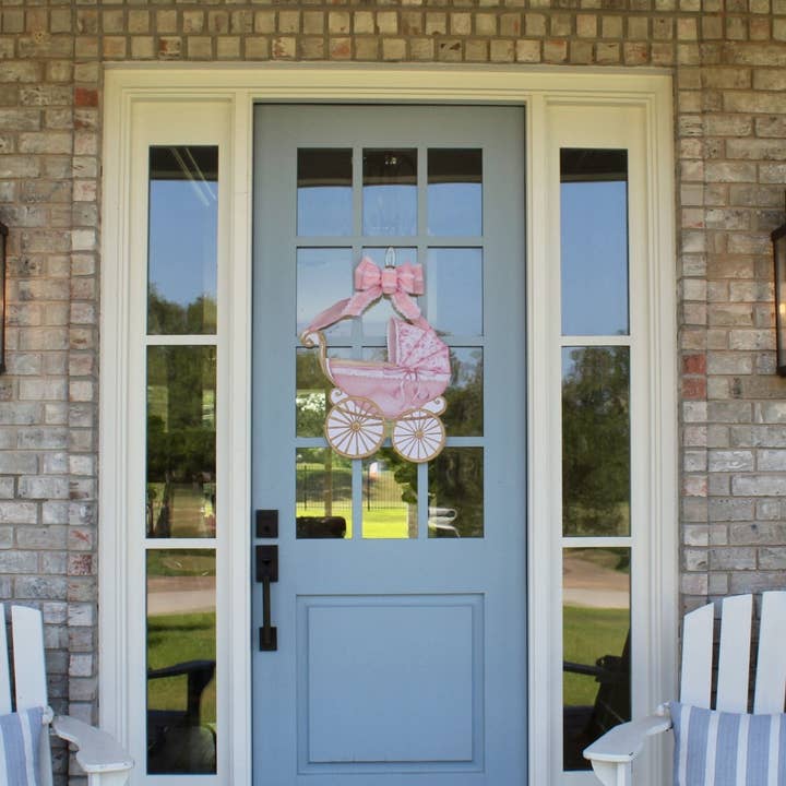 Front Porch Elegance - Wholesale Door Hanger - Welcome Baby- Door Hanger6