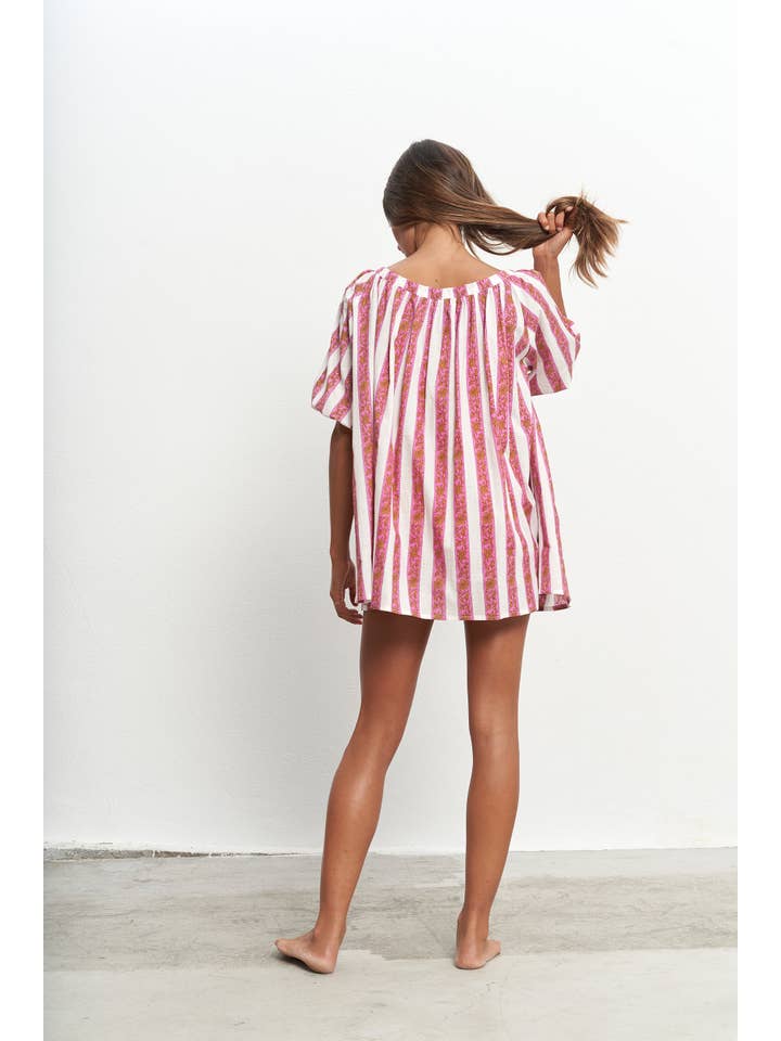 PAR&ESCALA - Wholesale Shirt - Women's - ELENA PINK SHIRT1