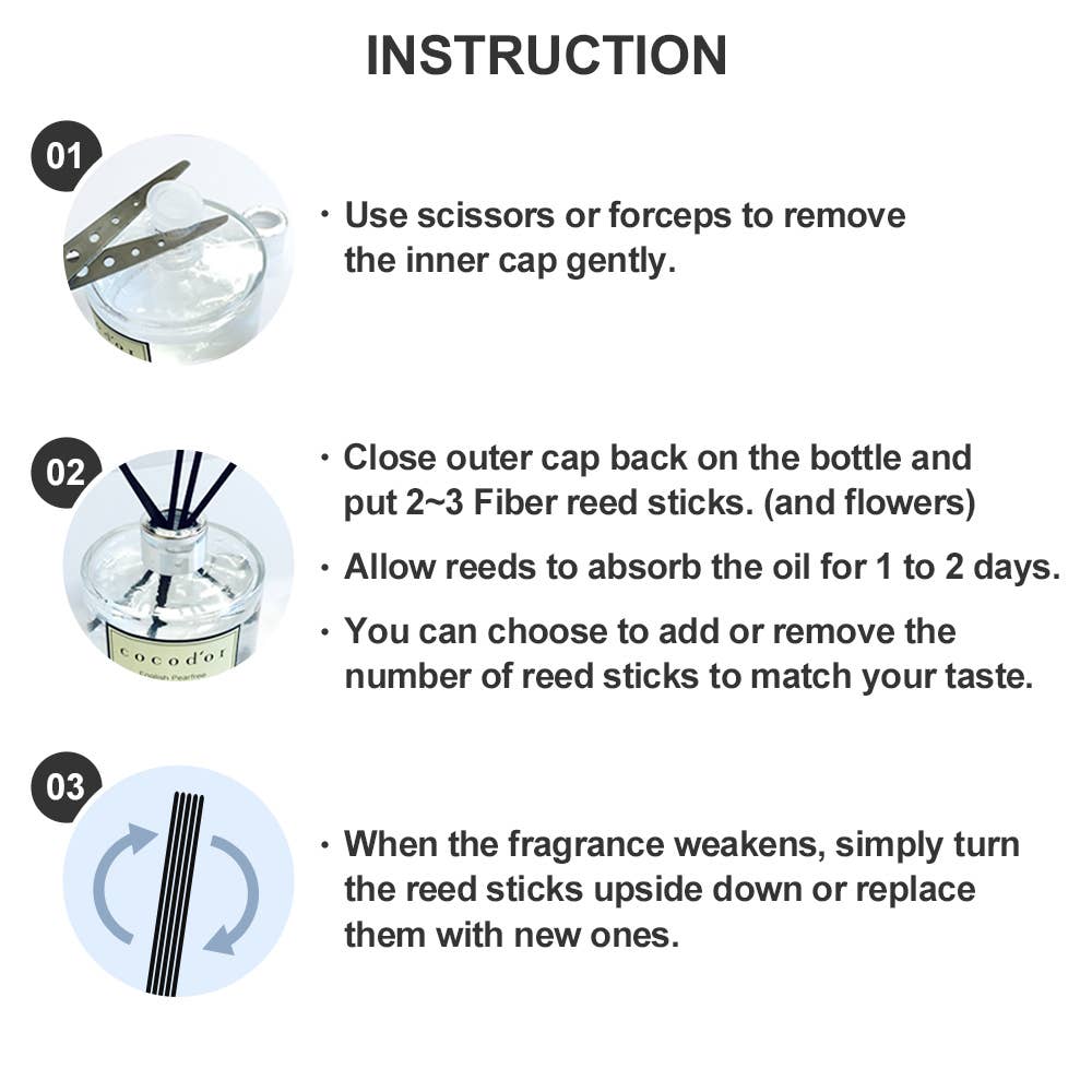 Cocodor Italy srl - Venta al por mayor Difusores de palitos - Difusor de Lavanda Cocodor 200 ml (6,7 oz) Bienestar8