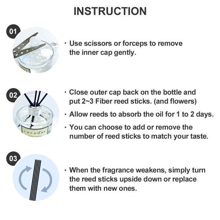 Cocodor Italy srl - Venta al por mayor Difusores de palitos - Difusor de Lavanda Cocodor 200 ml (6,7 oz) Bienestar8