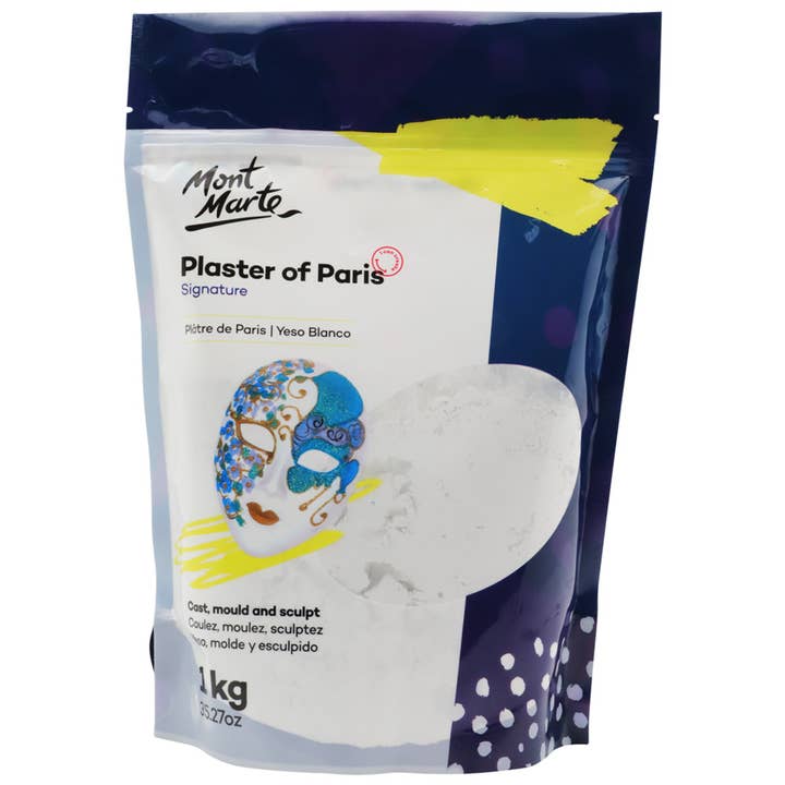 Mont Marte Usa, Inc. - Wholesale DIY Craft Kit - Plaster of Paris Signature 1kg