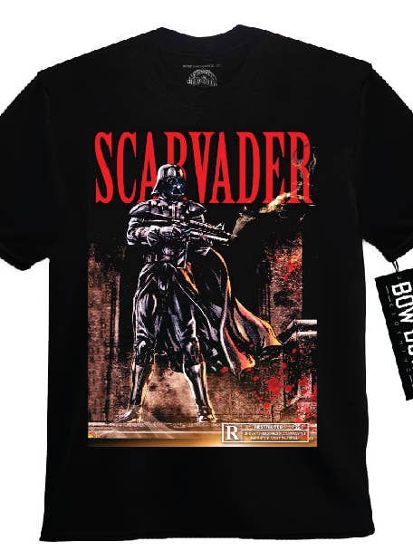 Bow Down Streetwear Scardader-Siebdruck-T-Shirt
für den Großhandel von Bow Down Clothing