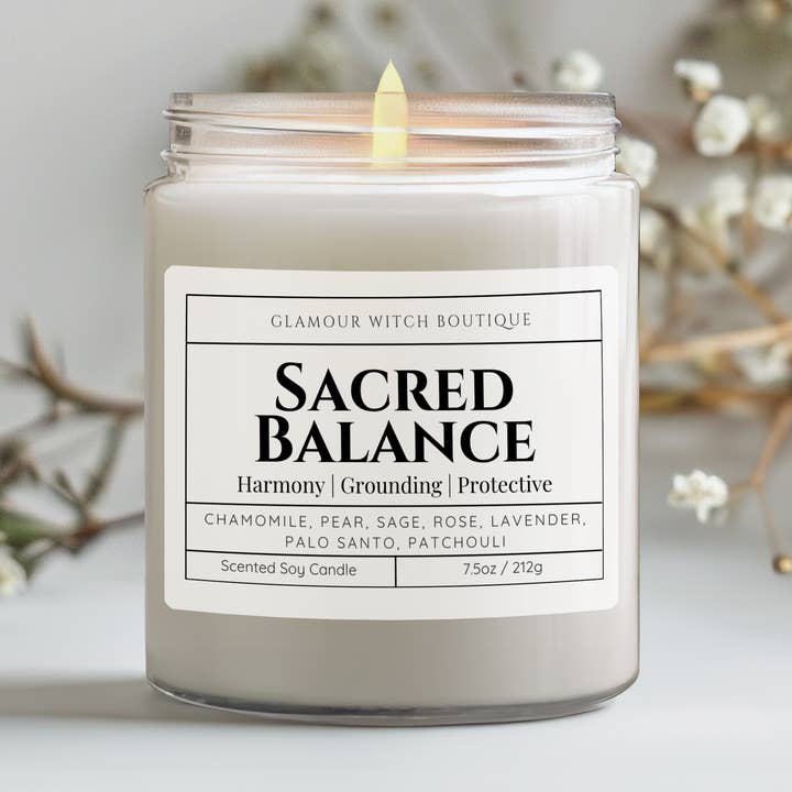Vela de Equilibrio Sagrado para venta al por mayor de Glamour Witch Boutique