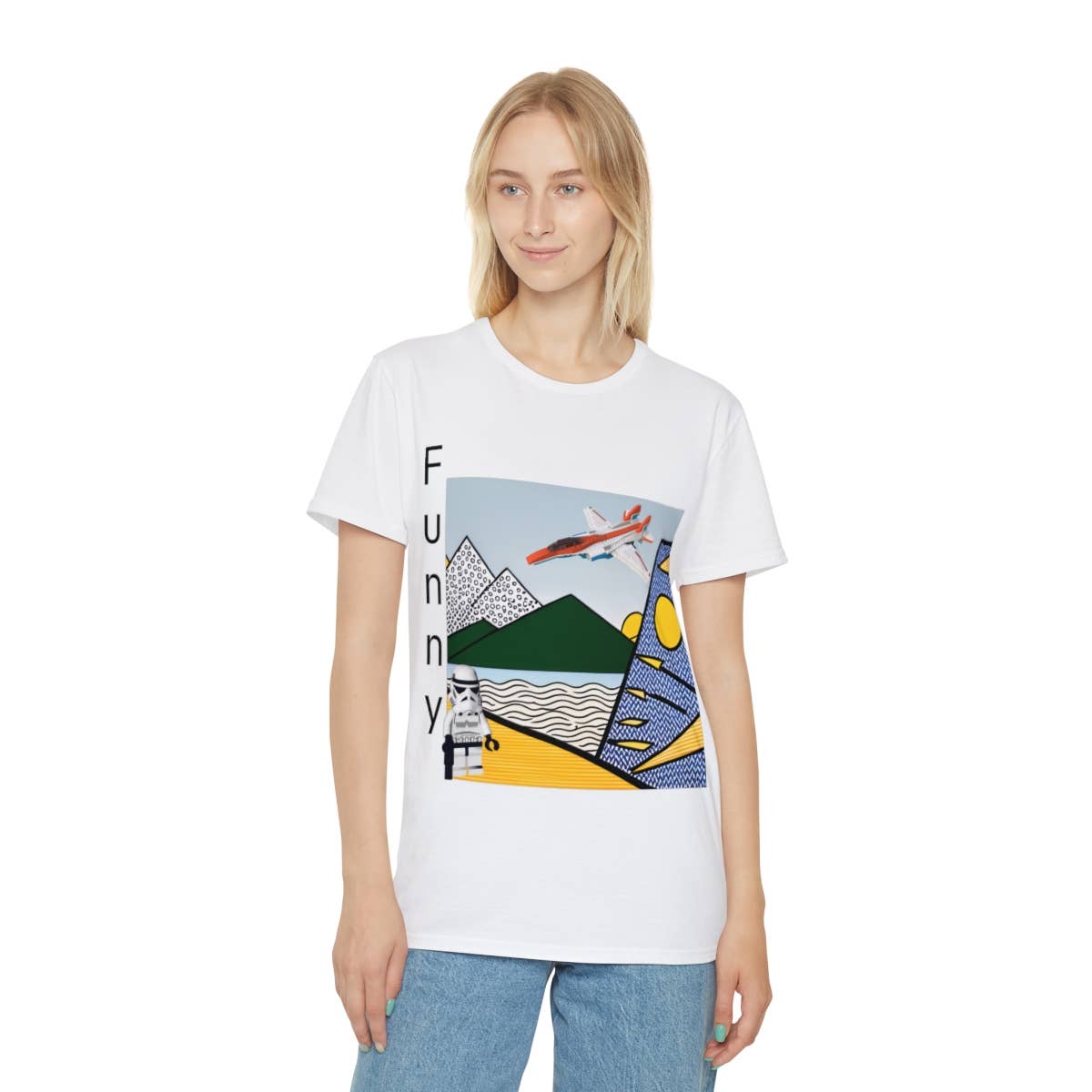 Disciplinatha – wholesale T-shirts med screentryck – Dam – Hybrid AI: Rolig disciplin0