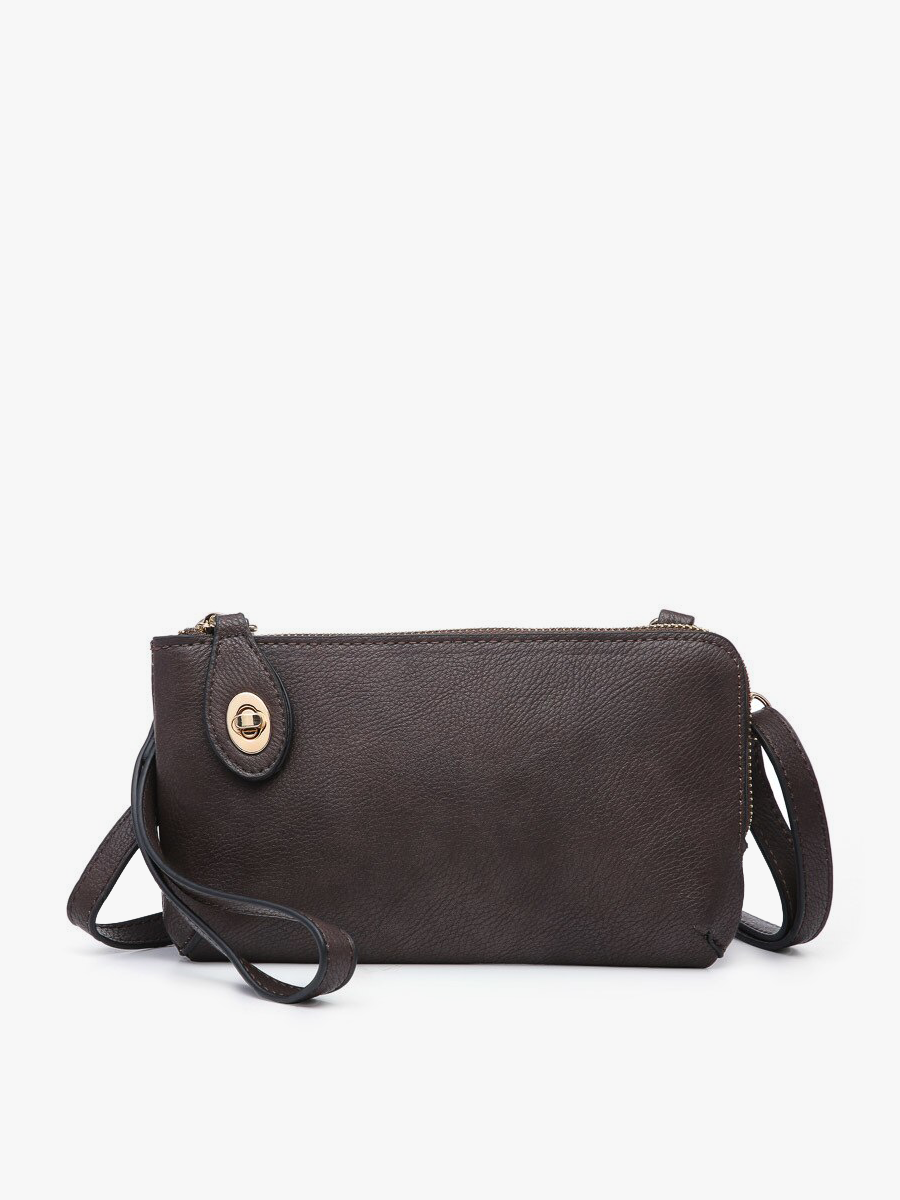 Jen & Co. – bolsa tiracolo - Mulher por atacado – M1818 Kendall Crossbody/pulseira com fecho de torção10