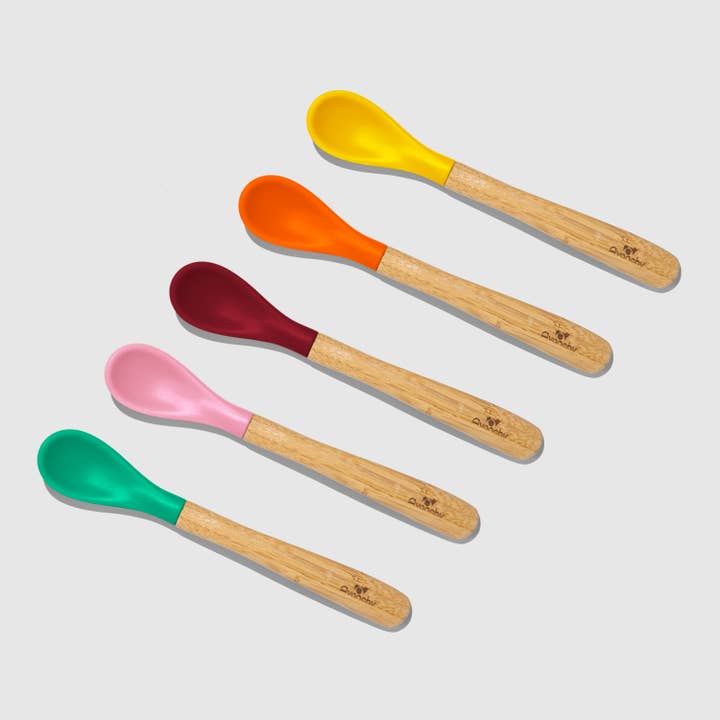 Avanchy - Wholesale Feeding Set - Baby - Avanchy Bamboo and Silicone Infant Spoons (Younger Babies)