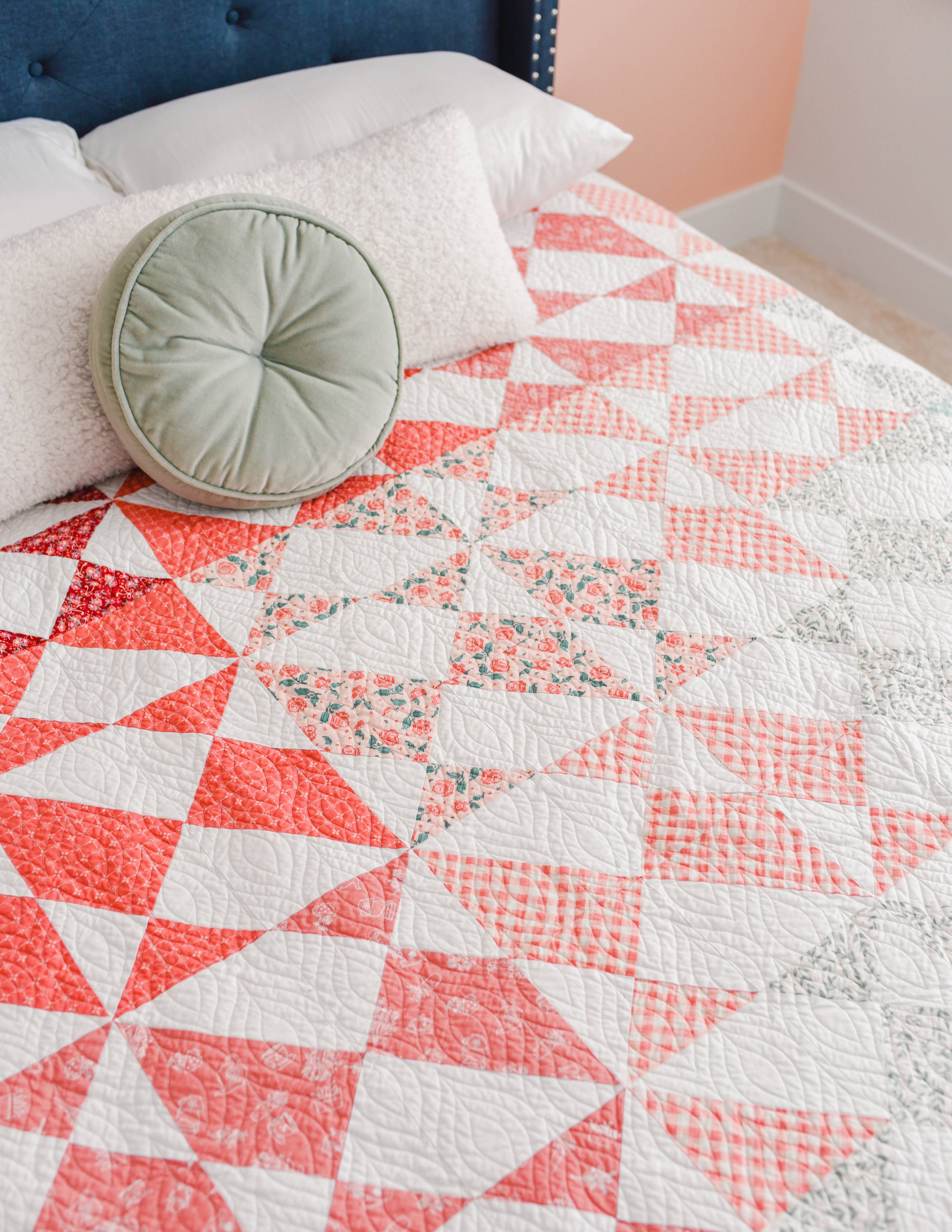 Wild Plum Lane - Wholesale Craft Sewing Kit - Wildflower Petals Quilt Pattern - Printed9