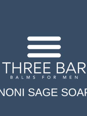 THREE BAR NONI SAGE SOAP for wholesale by THREE BAR