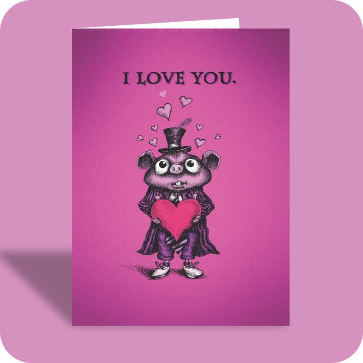 #138 – Funny Love Card – Fades for wholesale by Bald Guy Greetings