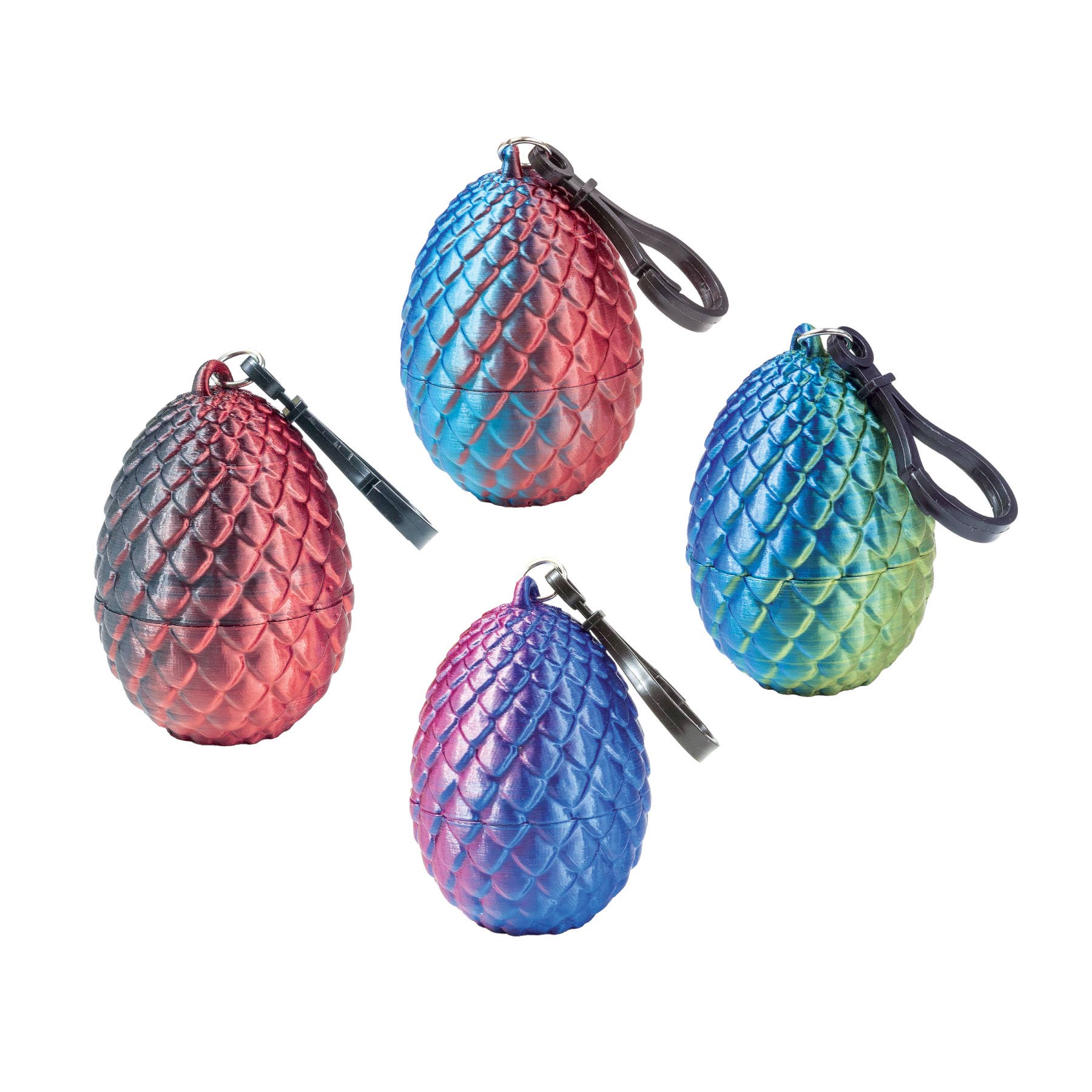 Geddes - Wholesale Keychain - Kids - 3D PRINTED DRAGON EGG W/ MINI DRAGON KEYCHAIN   12/DSP1